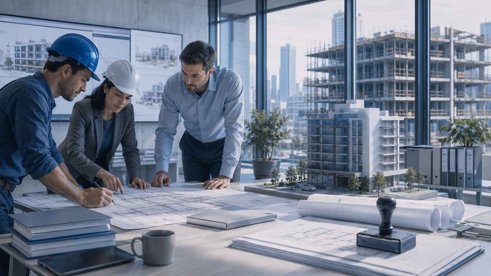 Architectural planning and building approval documentation